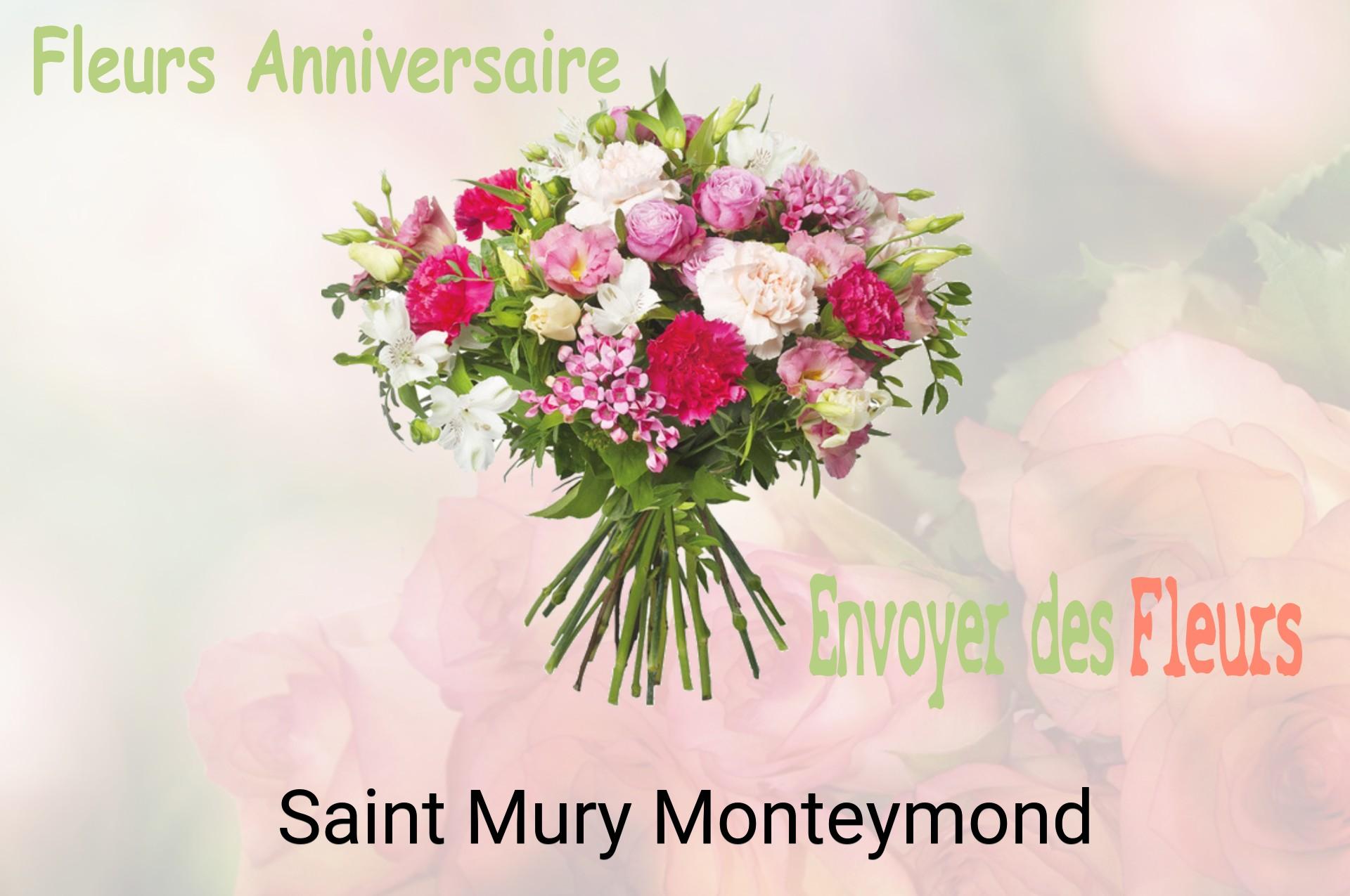 Bouquet de fleurs d’anniversaire livré à Saint-Mury-Monteymond