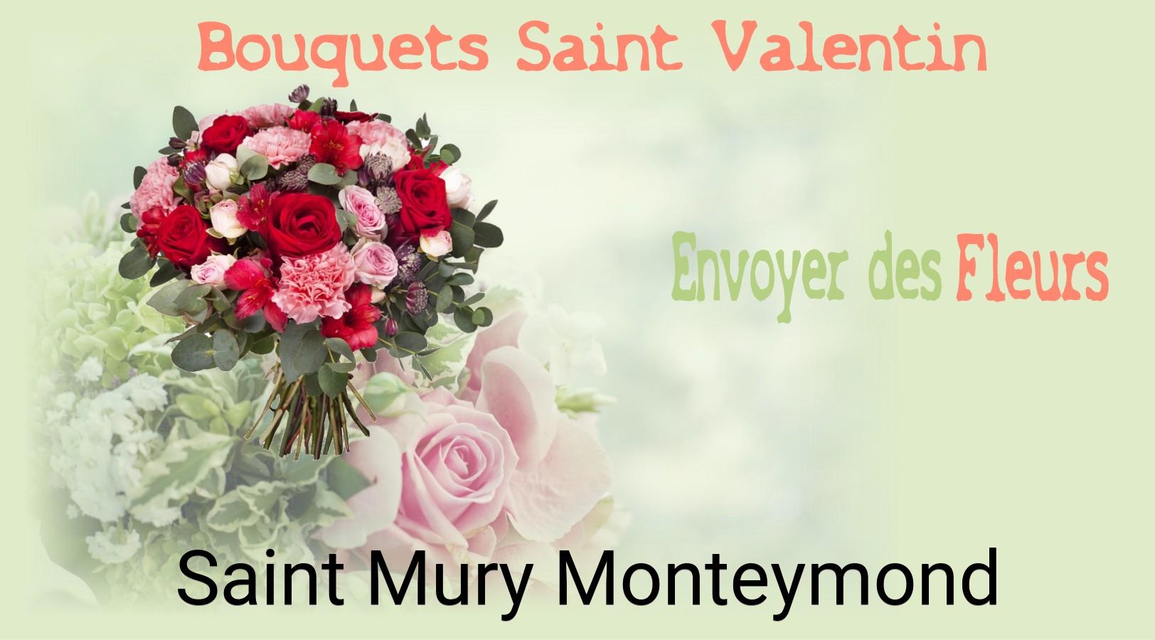Roses de Saint-Valentin livrées à Saint-Mury-Monteymond